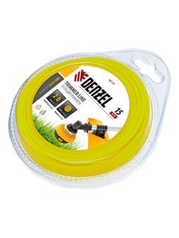 Леска для триммера, круглая 2 мм х 15 м, блистер Flex cord Denzel