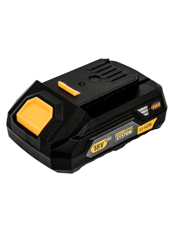 Батарея аккумуляторная B-18-2.0, Li-Ion, 18 В, 2,0 Ач // Denzel