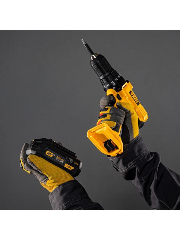 Батарея аккумуляторная B-18-2.0, Li-Ion, 18 В, 2,0 Ач // Denzel