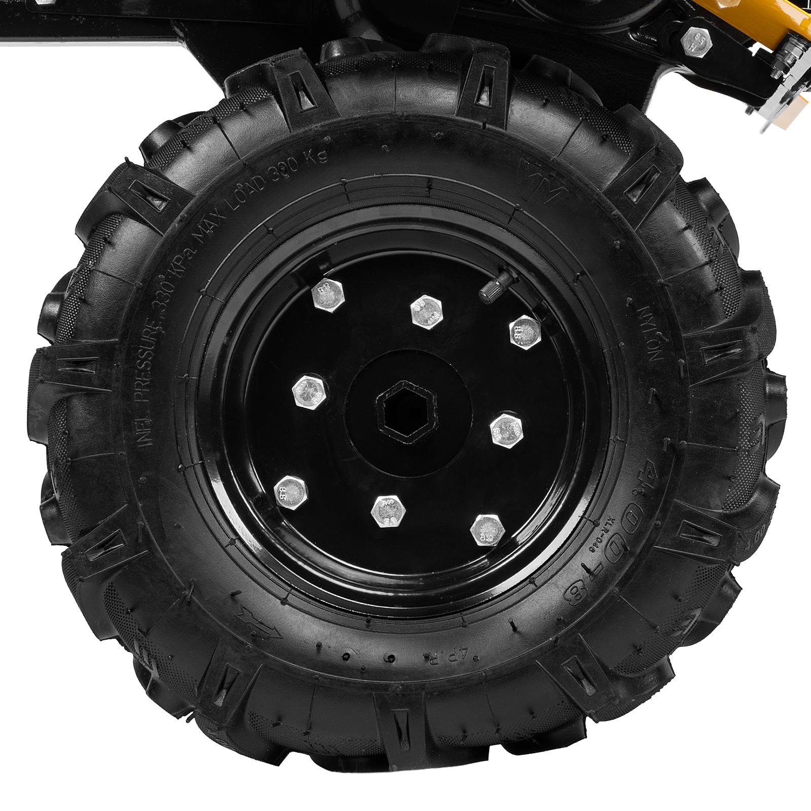 Мотоблок DPT-270, 7 л.с., ремен.сцеп, шир 85 см, глуб 35 см,фрез 3х4,ШОМ,скор 2В/1Н,кол 8