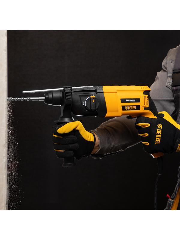 Перфоратор электрический RHH-600-22, SDS-plus, 600 Вт, 2,5 Дж, 2 реж.// Denzel