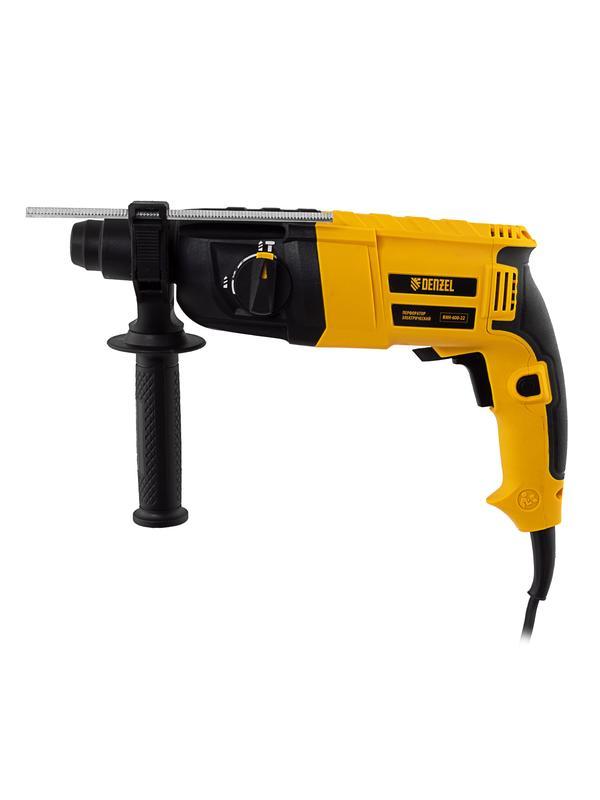 Перфоратор электрический RHH-600-22, SDS-plus, 600 Вт, 2,5 Дж, 2 реж.// Denzel