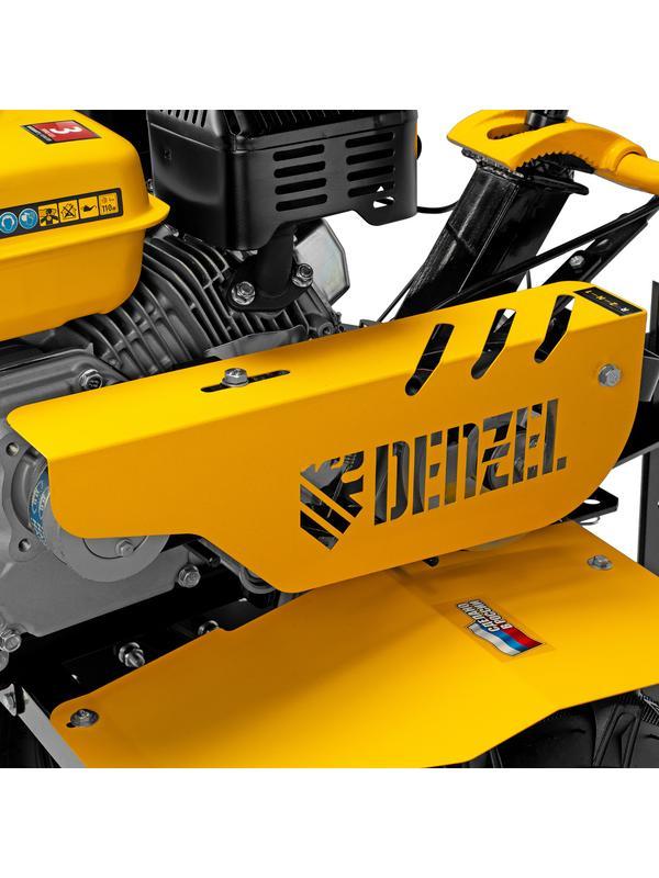 Мотоблок DPT-170S, 7 л.с., ремен.сцеп, фрез 3х4, ШОМ, передачи 2В/1Н// Denzel