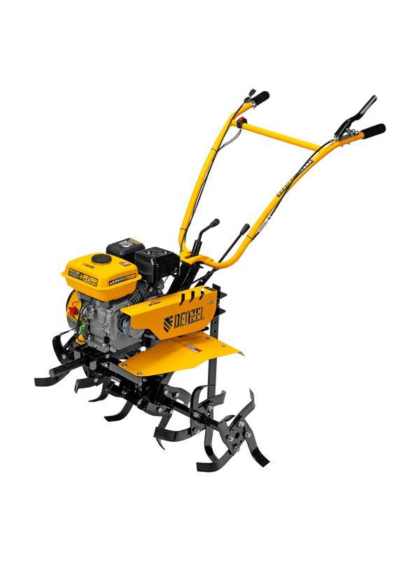 Мотоблок DPT-170S, 7 л.с., ремен.сцеп, фрез 3х4, ШОМ, передачи 2В/1Н// Denzel