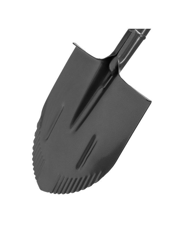 Лопата штыковая, 210х290х1150 мм, цельнометаллическая, с зубьями Сибртех