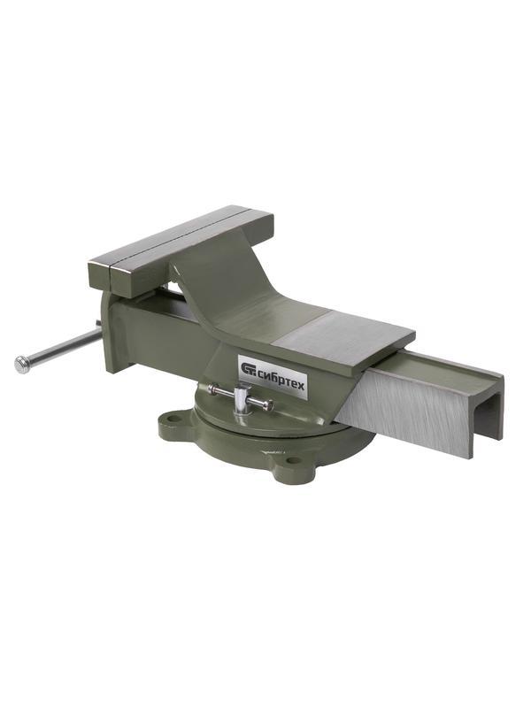 Тиски слесарные, 150 мм, стальные, поворотные// Сибртех