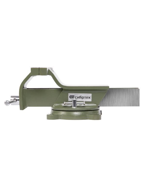 Тиски слесарные, 150 мм, стальные, поворотные// Сибртех