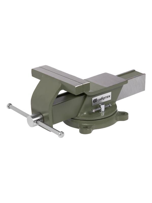 Тиски слесарные, 150 мм, стальные, поворотные// Сибртех