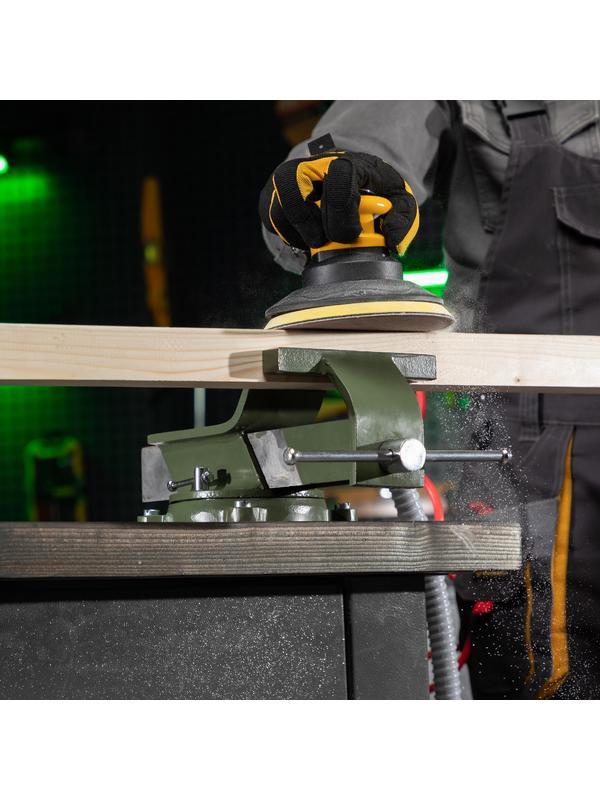 Тиски слесарные, 150 мм, стальные, поворотные// Сибртех