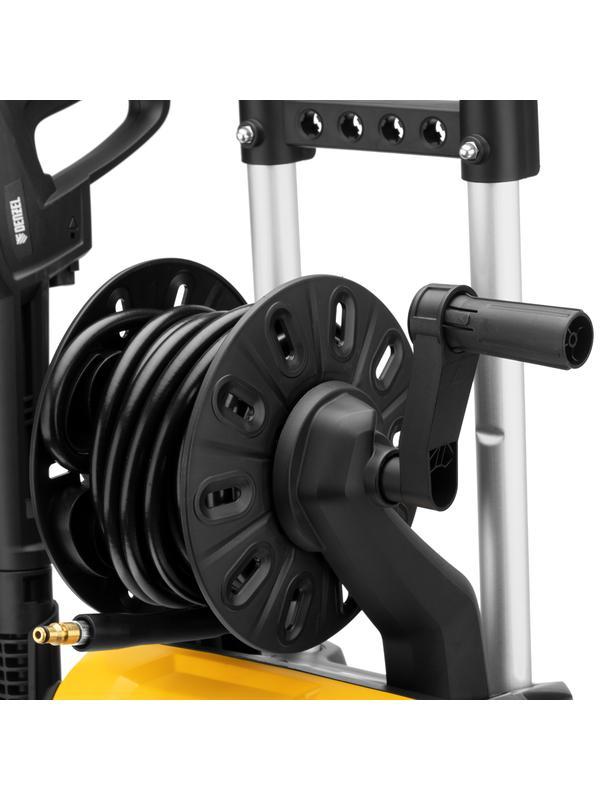 Моечная машина высокого давления R-180D, 2200 Вт, 180 бар, 380 л/ч, с барабаном// Denzel