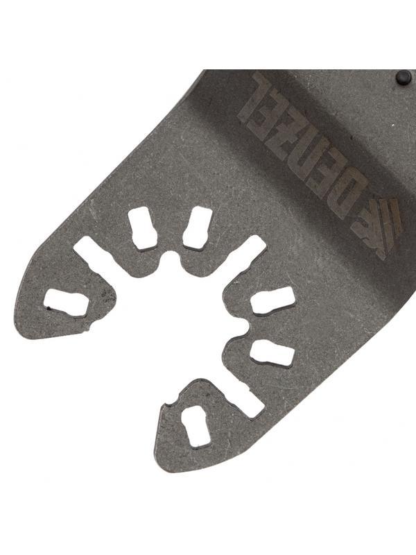 Насадка для МФИ режущая пазовая прямая, HCS, по дереву, ламинату 34 х 2.5 мм, крупный зуб Denzel