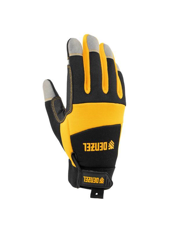 Перчатки универсальные, усиленные, размер 9// Denzel