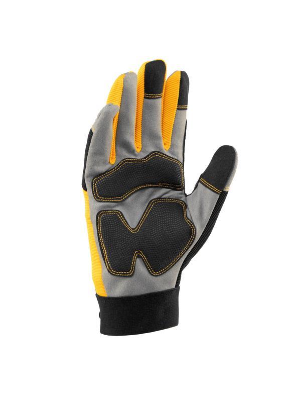 Перчатки универсальные, усиленные, размер 9// Denzel