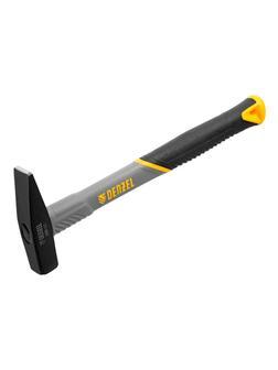 Молоток слесарный, 200 г, кованый, фибергласовая рукоятка c TPR покрытием Denzel