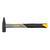 Молоток слесарный, 200 г, кованый, фибергласовая рукоятка c TPR покрытием Denzel