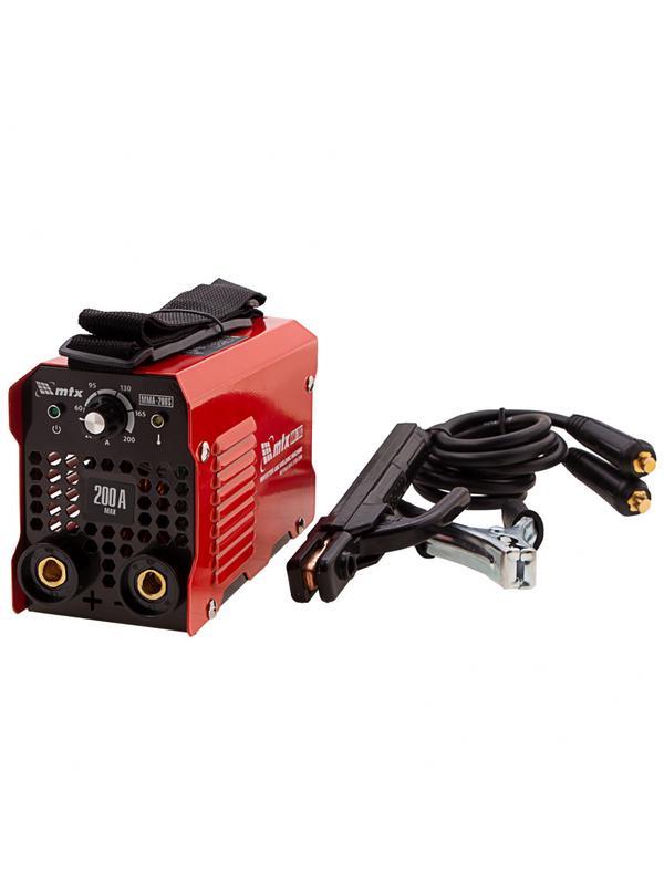 Инверторный аппарат дуговой сварки MMA-200S, 200 А, ПВ60%, диаметр электрода 1,6-5 мм MTX