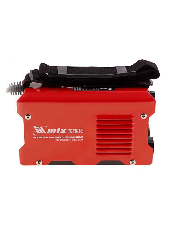 Инверторный аппарат дуговой сварки MMA-200S, 200 А, ПВ60%, диаметр электрода 1,6-5 мм MTX