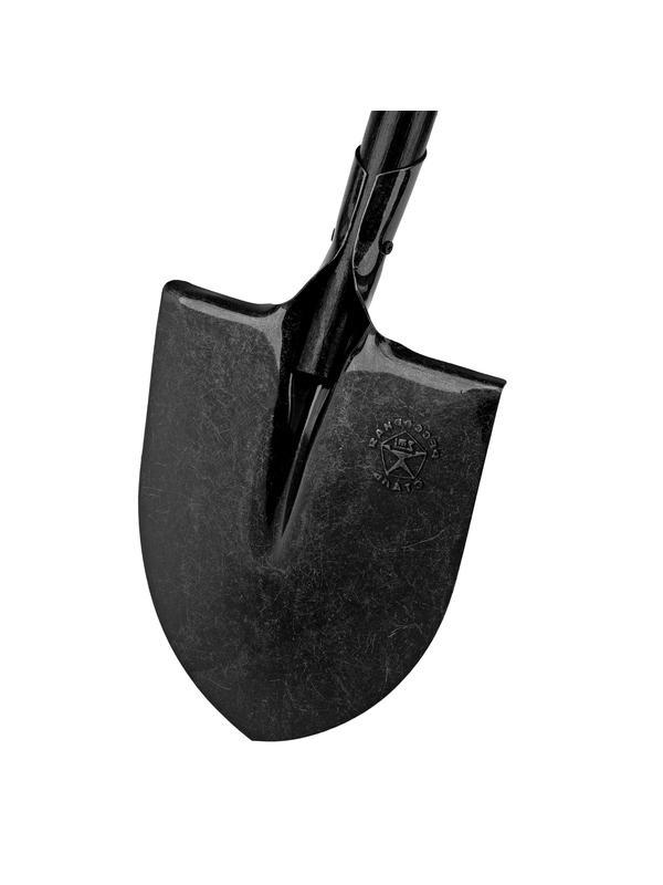 Лопата штыковая углубленная, 220х270х1330 мм, деревянный черенок, с рукояткой, LUXE Palisad