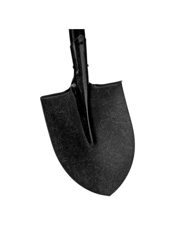 Лопата штыковая углубленная, 220х270х1330 мм, деревянный черенок, с рукояткой, LUXE Palisad