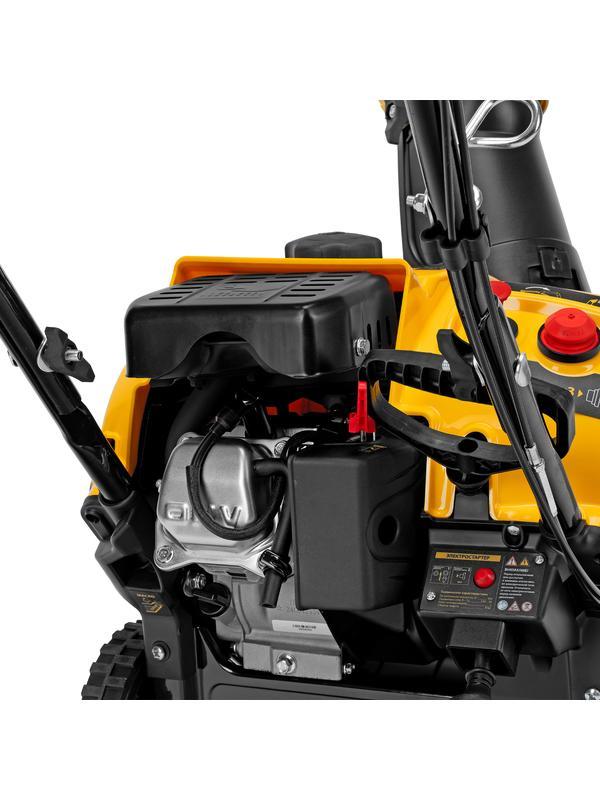 Бензиновая снегоуборочная машина SB 460 E, 99cc, эл.старт, шнек SnowCrusher Denzel