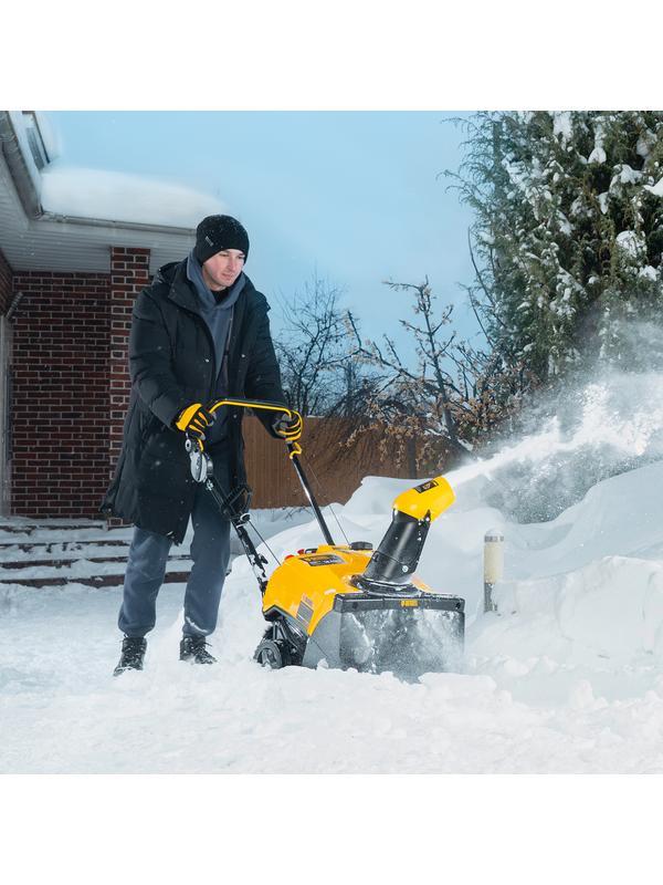 Бензиновая снегоуборочная машина SB 460 E, 99cc, эл.старт, шнек SnowCrusher Denzel