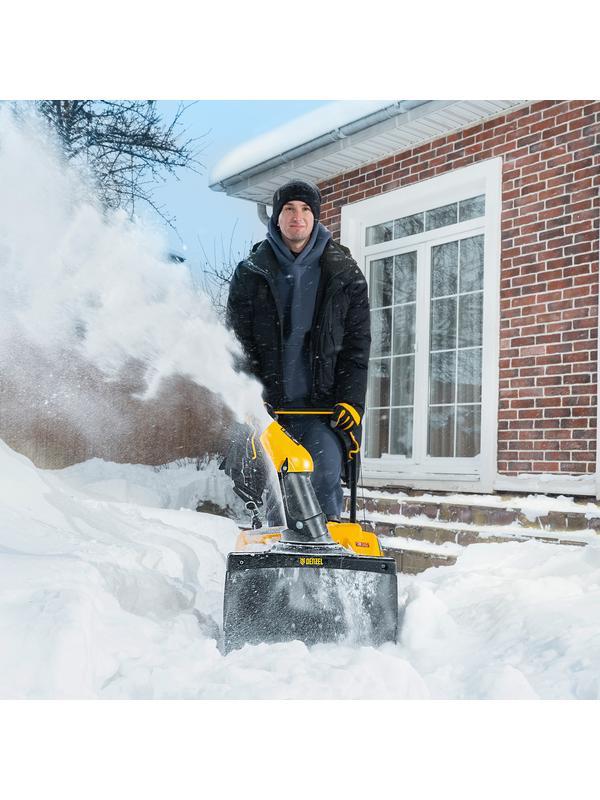 Бензиновая снегоуборочная машина SB 460 E, 99cc, эл.старт, шнек SnowCrusher Denzel