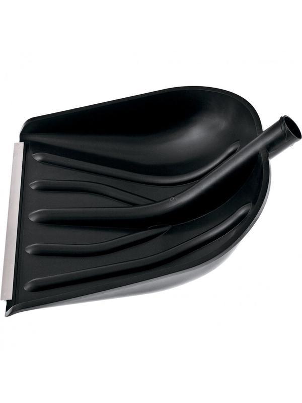 Лопата для уборки снега пластиковая Profi, 410 х 405 мм, без черенка, Россия, Сибртех