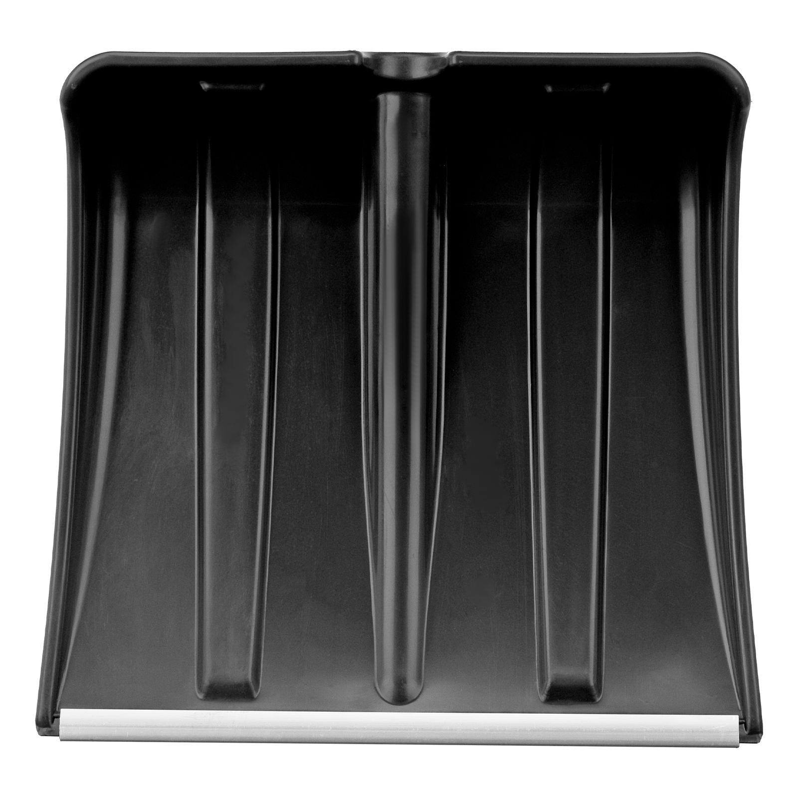 Лопата для уборки снега пластиковая, 380х360мм, без черенка, Россия Сибртех