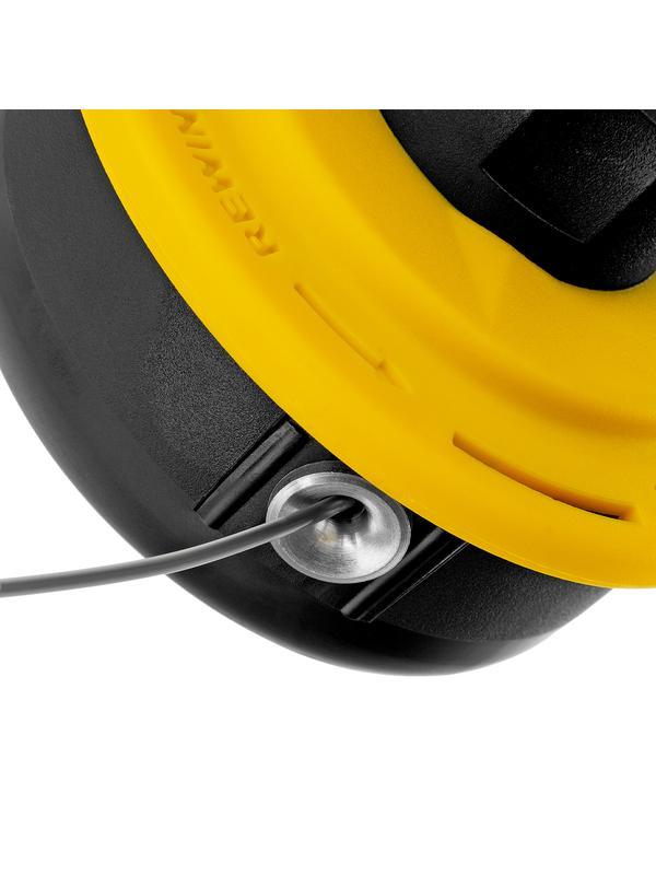 Катушка триммерная полуавтоматическая, легкая заправка лески, гайка M8x1.25, винт M8-M8 Denzel