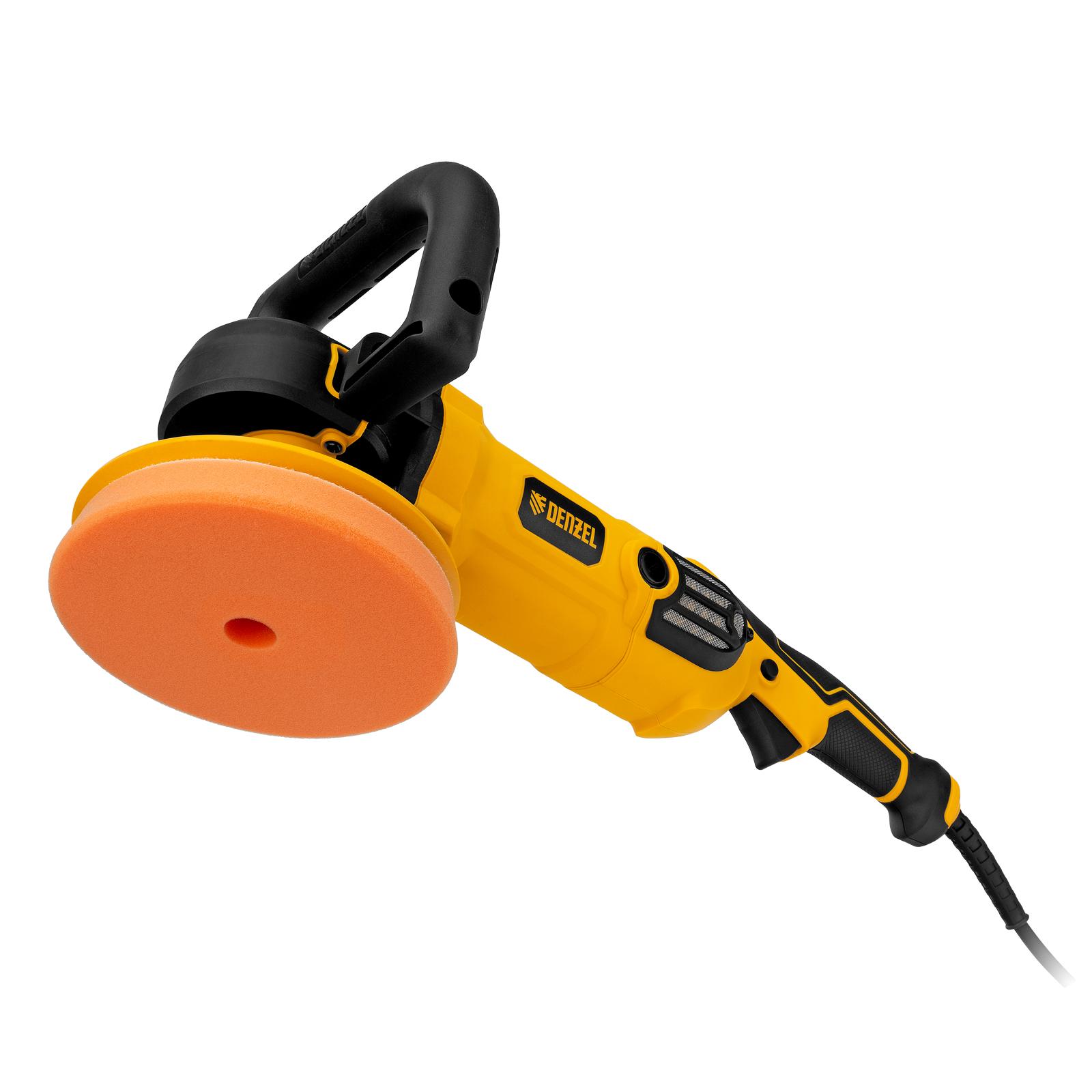 Машина полировальная Denzel 27701 CP-180, 180 мм, 0-3000 об/мин / 1400 Вт.