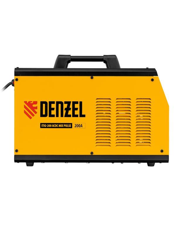 Аппарат инвертор. аргонодуговой сварки ITIG-200 ACDC Mix Pulse, 200 А, ПВ 60%// Denzel