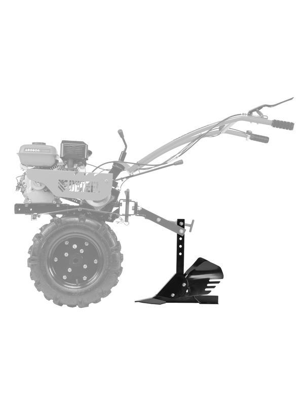 Окучник 1-рядный для мотоблока, без сцепки// Denzel