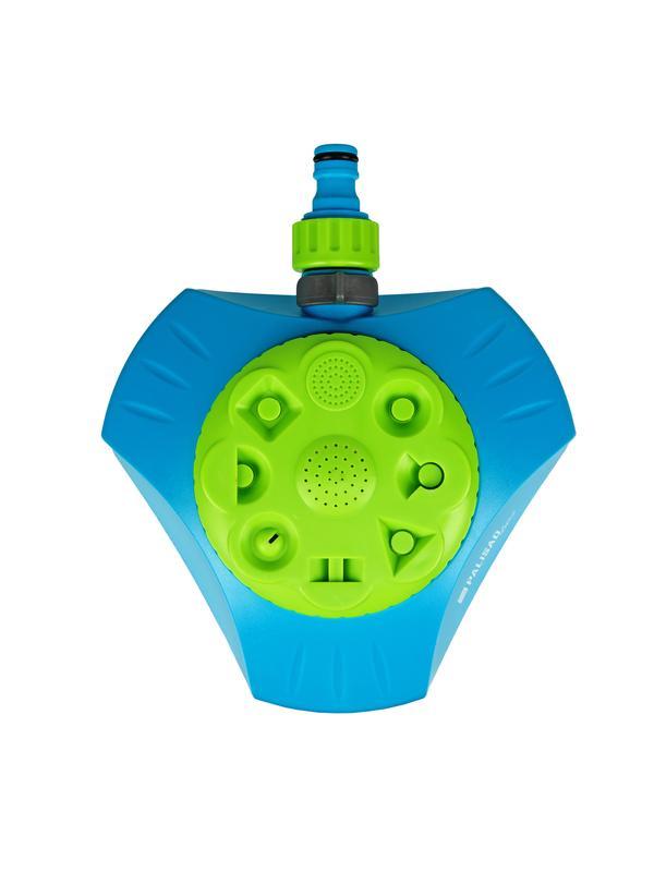 Распылитель-дождеватель, 8 режимов, с регулировкой, утяжеленная база, LUXE Palisad