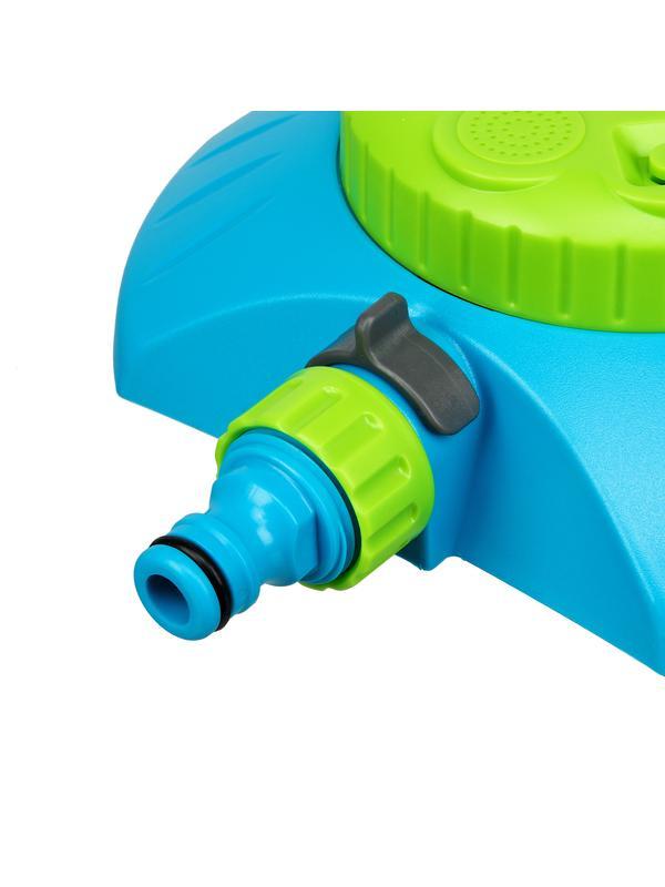 Распылитель-дождеватель, 8 режимов, с регулировкой, утяжеленная база, LUXE Palisad