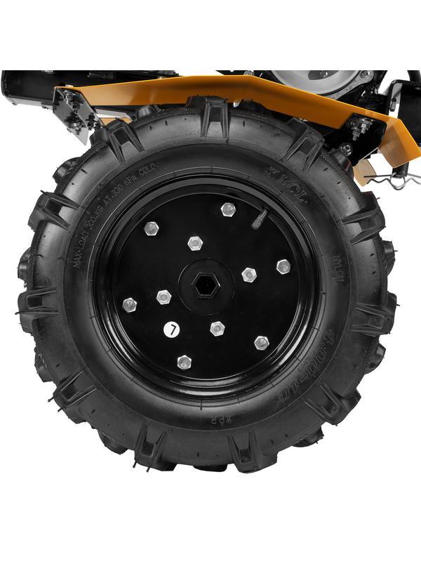 Мотоблок DPT-270S, 7 л.с., ремен.сцеп, фрез 3х4, ШОМ, передачи 2В/1Н Denzel