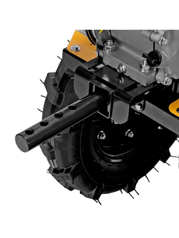 Мотоблок DPT-270S, 7 л.с., ремен.сцеп, фрез 3х4, ШОМ, передачи 2В/1Н Denzel