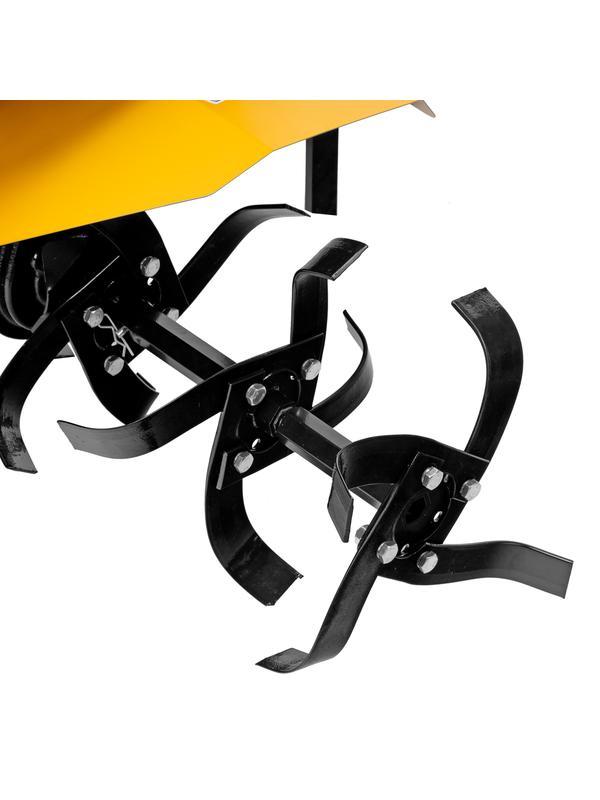 Мотоблок DPT-270S, 7 л.с., ремен.сцеп, фрез 3х4, ШОМ, передачи 2В/1Н Denzel