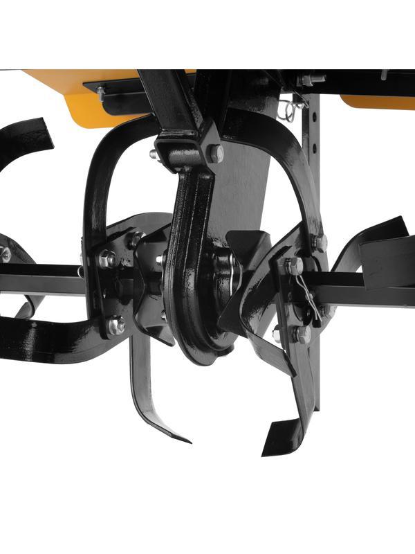 Мотоблок DPT-270S, 7 л.с., ремен.сцеп, фрез 3х4, ШОМ, передачи 2В/1Н Denzel