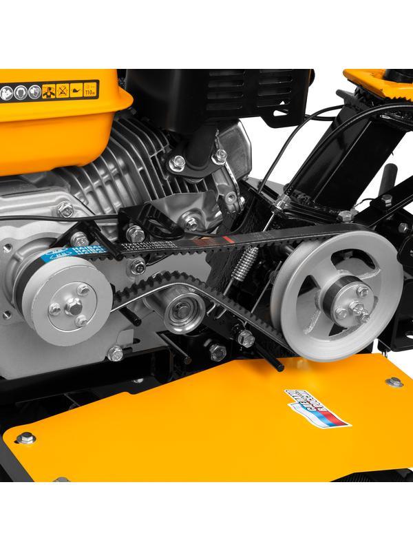 Мотоблок DPT-270S, 7 л.с., ремен.сцеп, фрез 3х4, ШОМ, передачи 2В/1Н Denzel