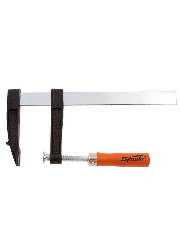 Струбцина F-образная, 200 х 80 х 260 мм Sparta