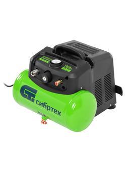 Компрессор воздушный безмаслянный BL 1100/6 1100Вт, ресивер 6 литров, 180 л/мин// Сибртех