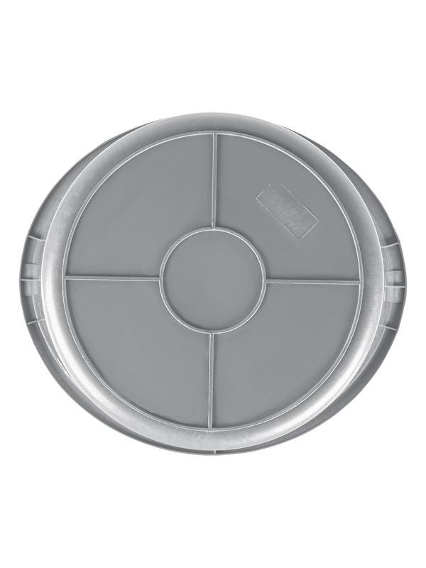 Ведро строительное пластмассовое 16 л, ударопрочное, обрезиненная ручка Matrix