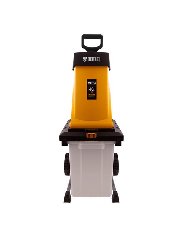 Измельчитель садовый электрический ECS-2700, 2700 Вт, 40 мм Denzel