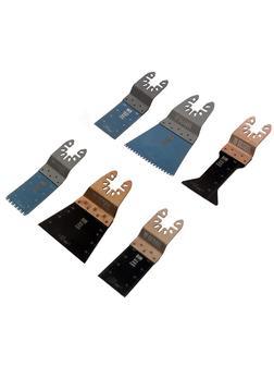 Набор насадок для МФИ по дереву и металлу, 6 шт Denzel