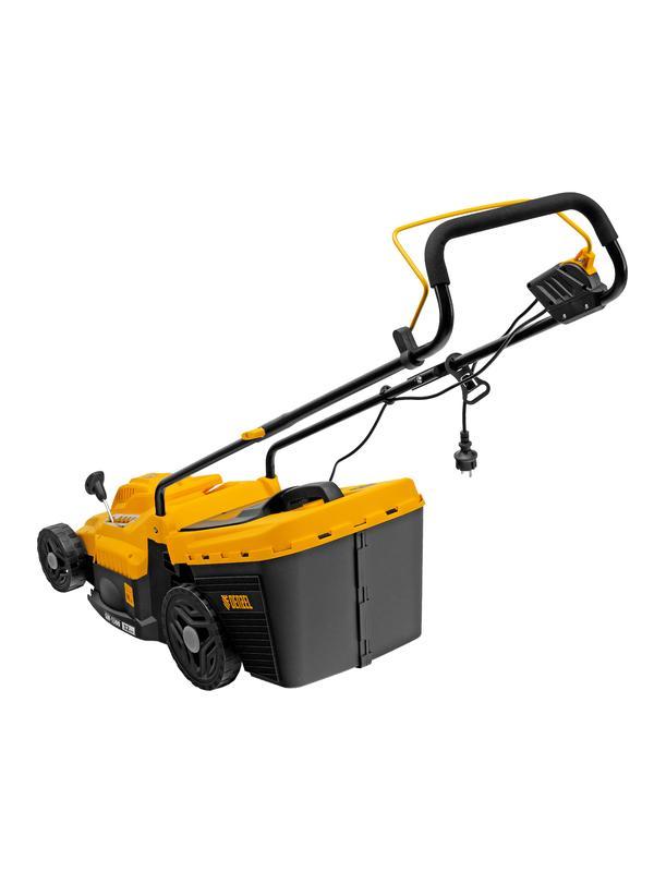 Газонокосилка электрическая GM-1300, 1300 Вт, шир. 32 см, 5 уров., травосб. 35 л Denzel