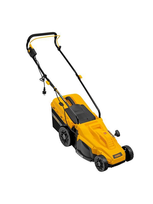 Газонокосилка электрическая GM-1300, 1300 Вт, шир. 32 см, 5 уров., травосб. 35 л Denzel