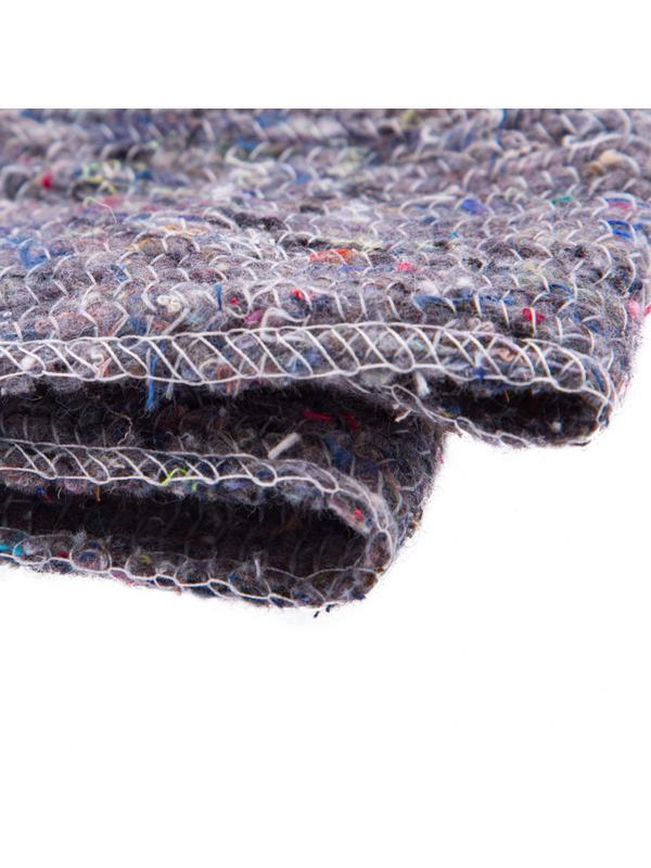 Салфетка для пола х/б, 600x700 мм, серая, Home Palisad