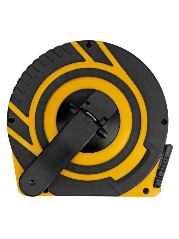 Рулетка геодезическая 20 м х 15 мм, закрытый корпус, фиберглассовая лента Denzel