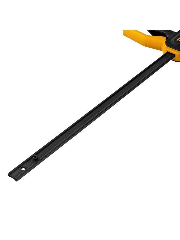 Струбцина F-образная, быстрозажимная, 600 х 80 мм, усиленный нейлоновый корпус Denzel