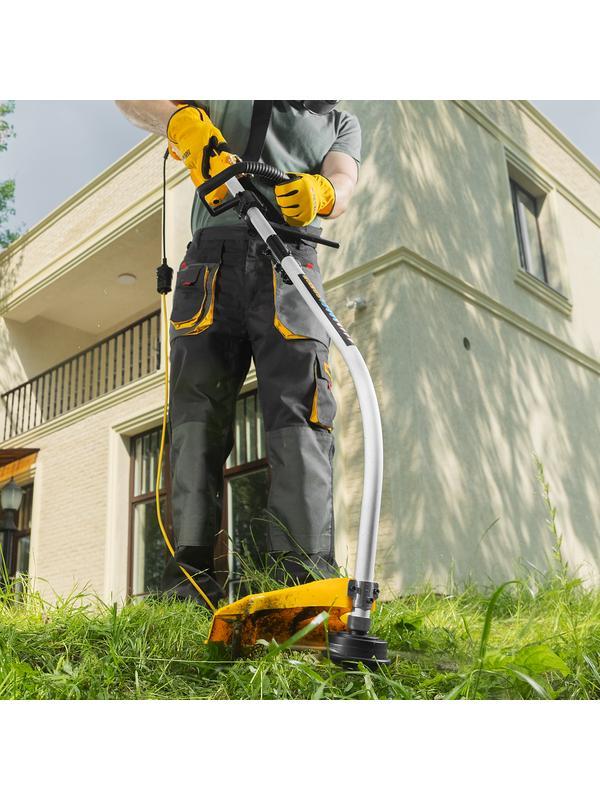 Триммер электрический TE-1100, 1100 Вт, 380 мм, катушка, разборная штанга// Denzel